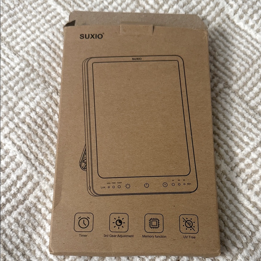 NIB Suxio Therapy Lamp  with Adjustable Settings